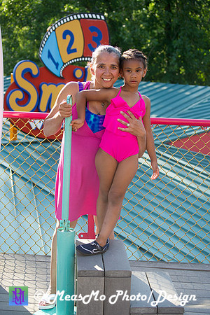 Alexis at Sesame Place