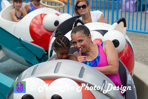 Alexis at Sesame Place