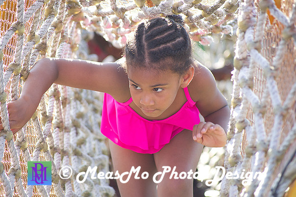 Alexis at Sesame Place