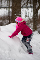 Alexis in Snow